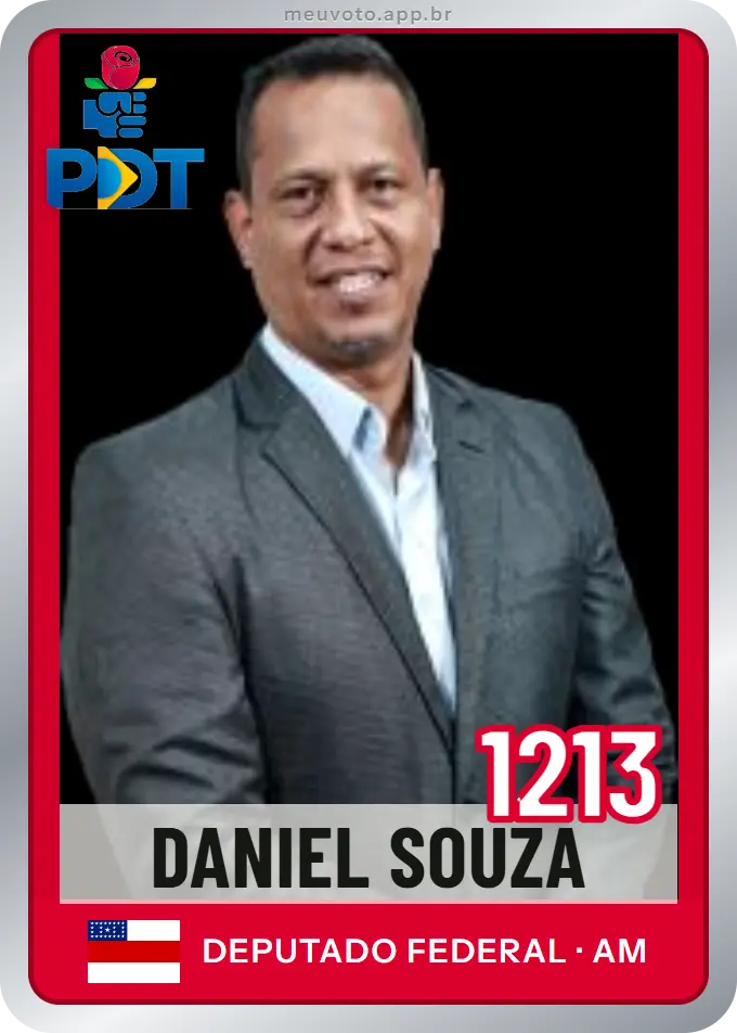 Carta de Daniel Souza, número 1213, PDT