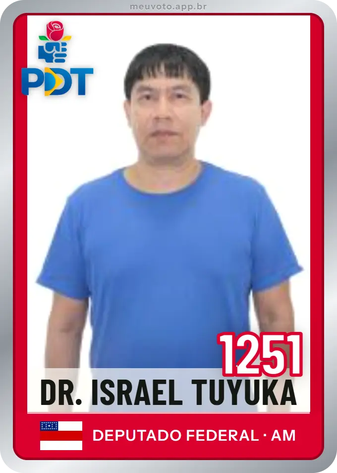 Carta de Dr. Israel Tuyuka, número 1251, PDT
