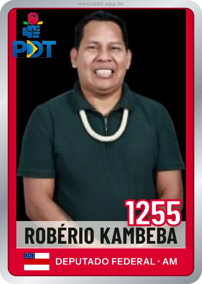Carta de Robério Kambeba, número 1255, PDT