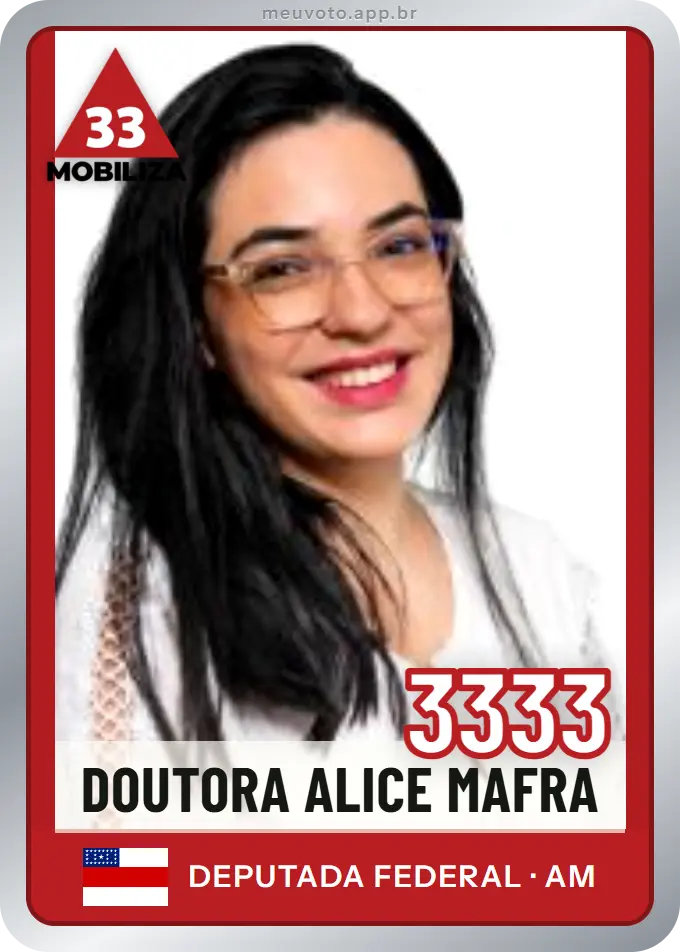 Carta de Doutora Alice Mafra, número 3333, Mobiliza