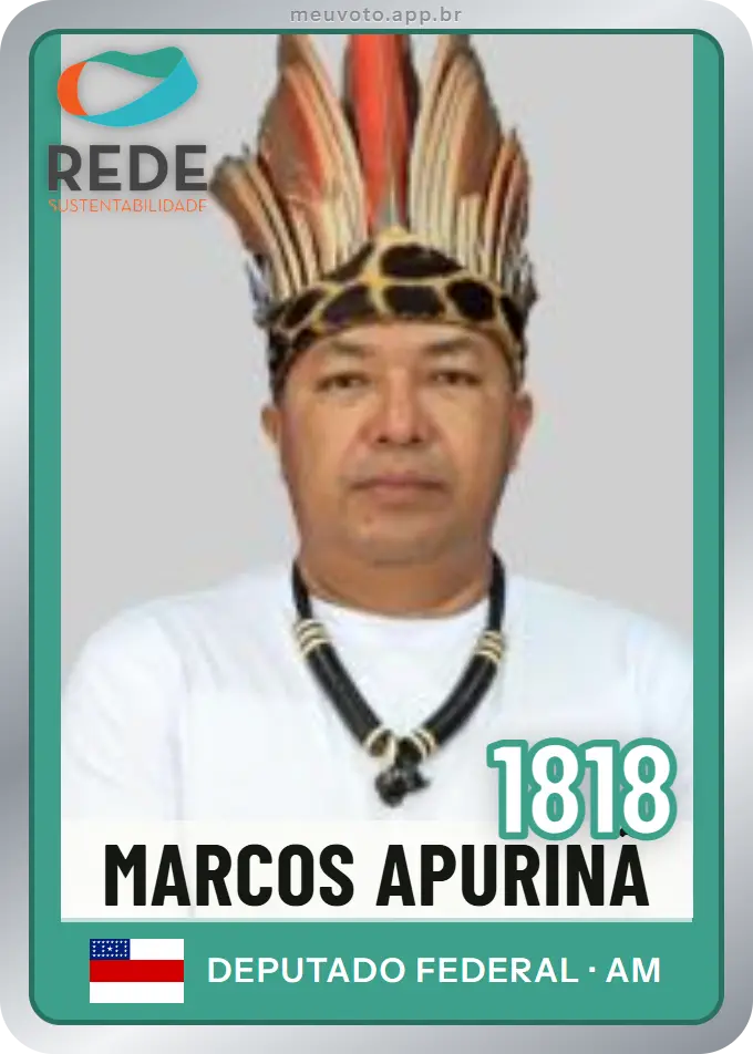 Carta de Marcos Apurinã, número 1818, Rede
