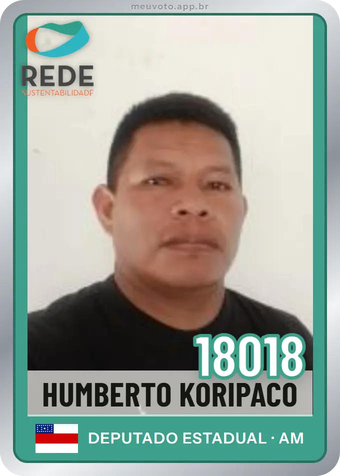 Carta de Humberto Koripaco, número 18018, Rede