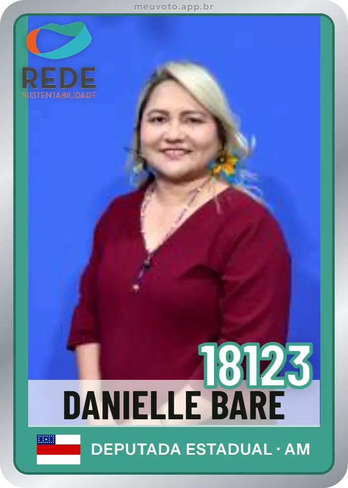 Carta de Danielle Baré, número 18123, Rede