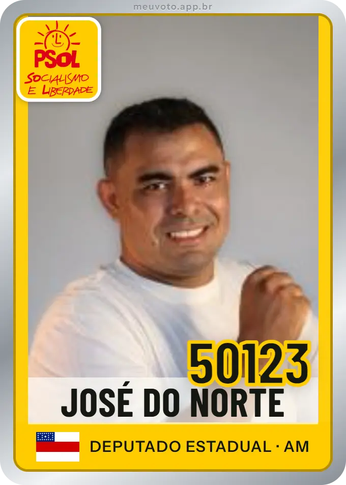 Carta de José do Norte, número 50123, PSOL