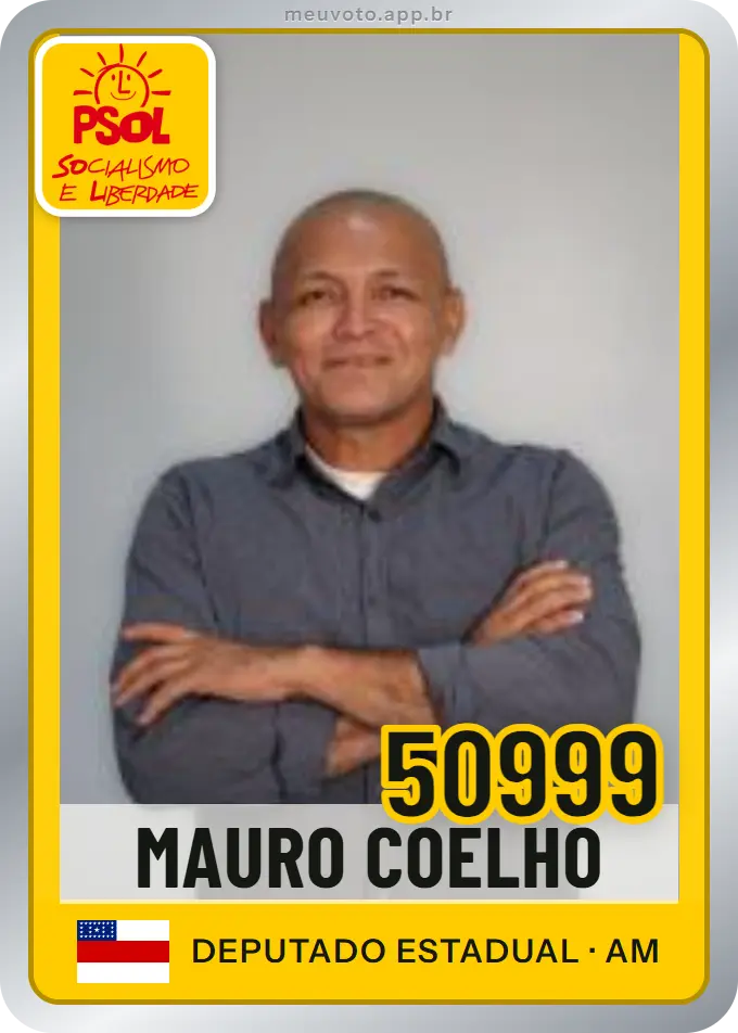 Carta de Mauro Coelho, número 50999, PSOL
