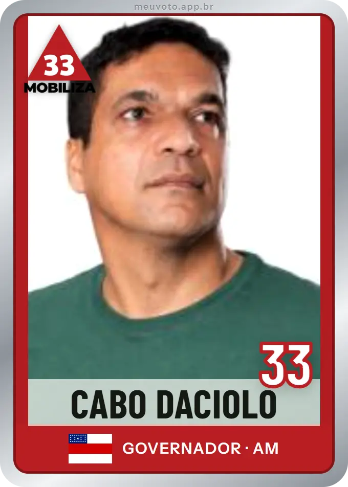 Carta de Cabo Daciolo, número 33, Mobiliza