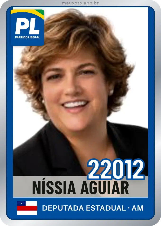 Carta de Níssia Aguiar, número 22012, PL
