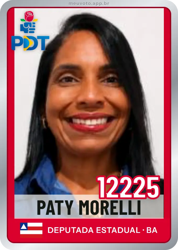 Carta de Paty Morelli, número 12225, PDT
