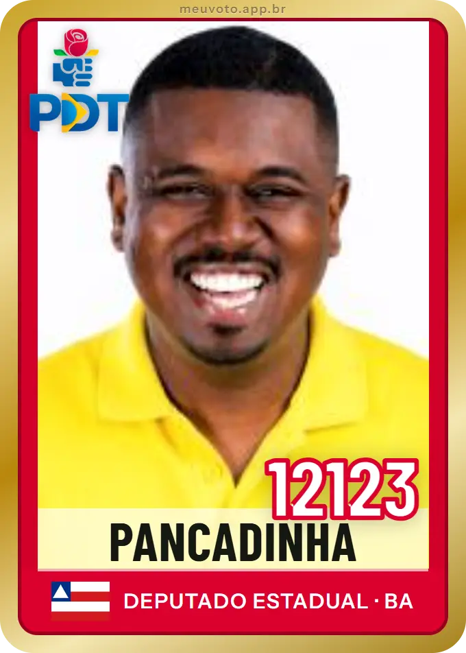 Carta de Pancadinha, número 12123, PDT