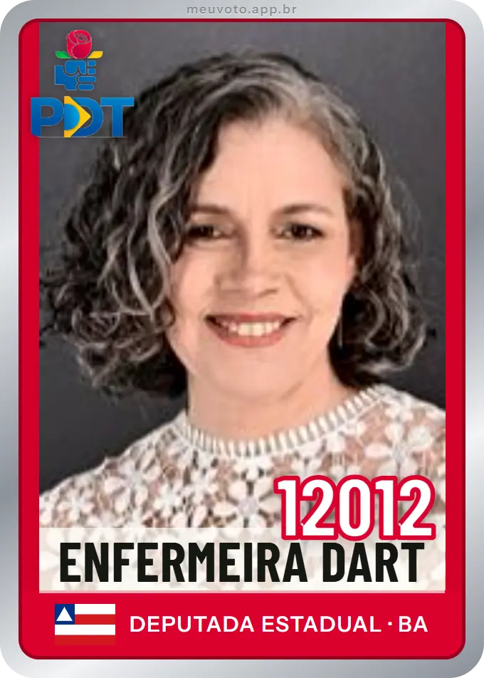 Carta de Enfermeira Dart, número 12012, PDT