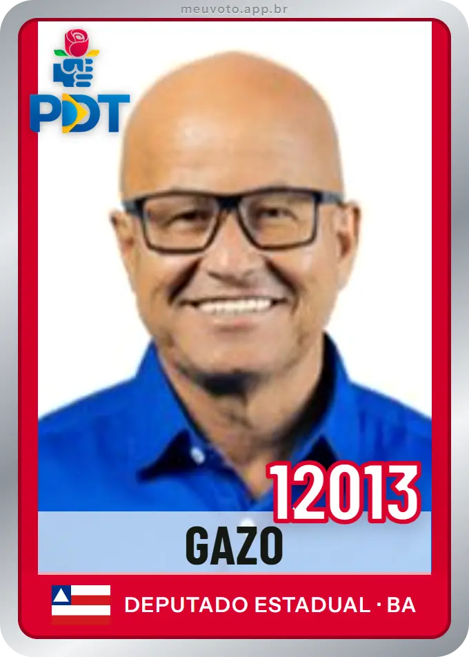 Carta de Gazo, número 12013, PDT