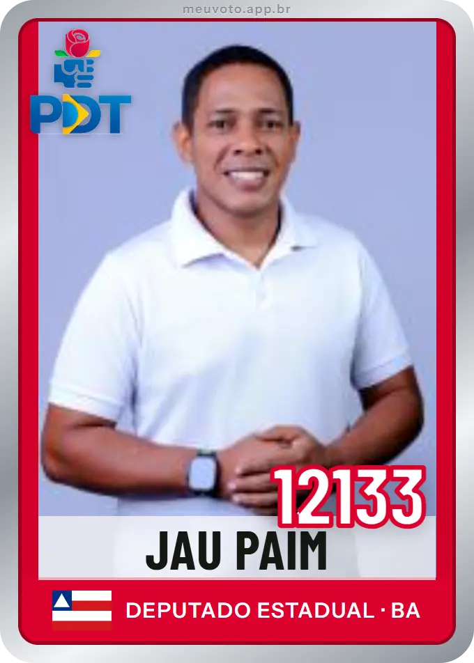 Carta de Jau Paim, número 12133, PDT