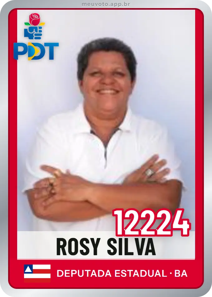 Carta de Rosy Silva, número 12224, PDT