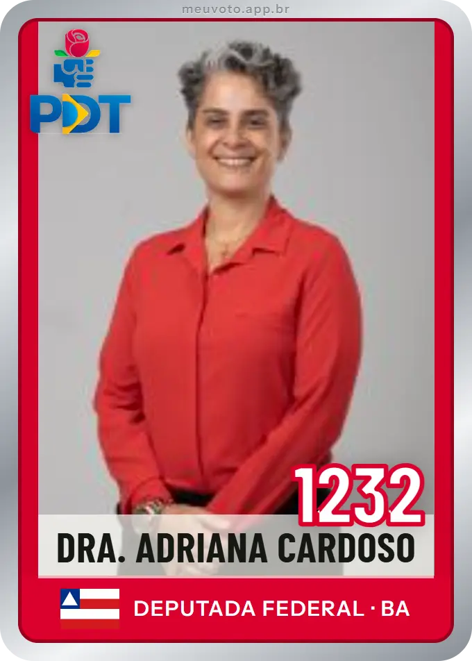 Carta de Dra. Adriana Cardoso, número 1232, PDT