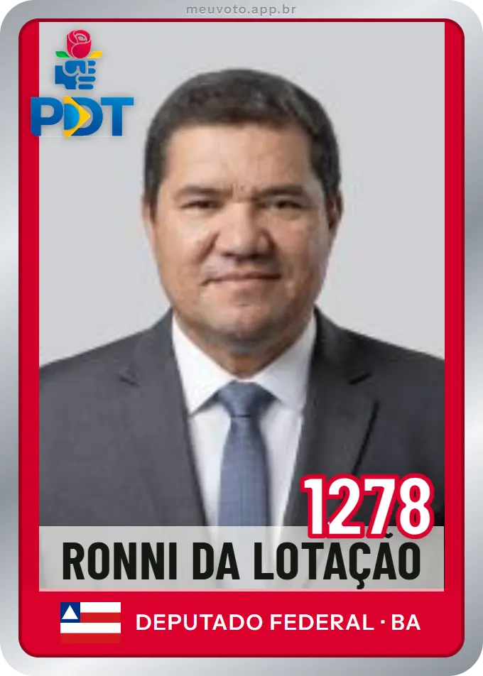 Carta de Ronni da Lotação, número 1278, PDT
