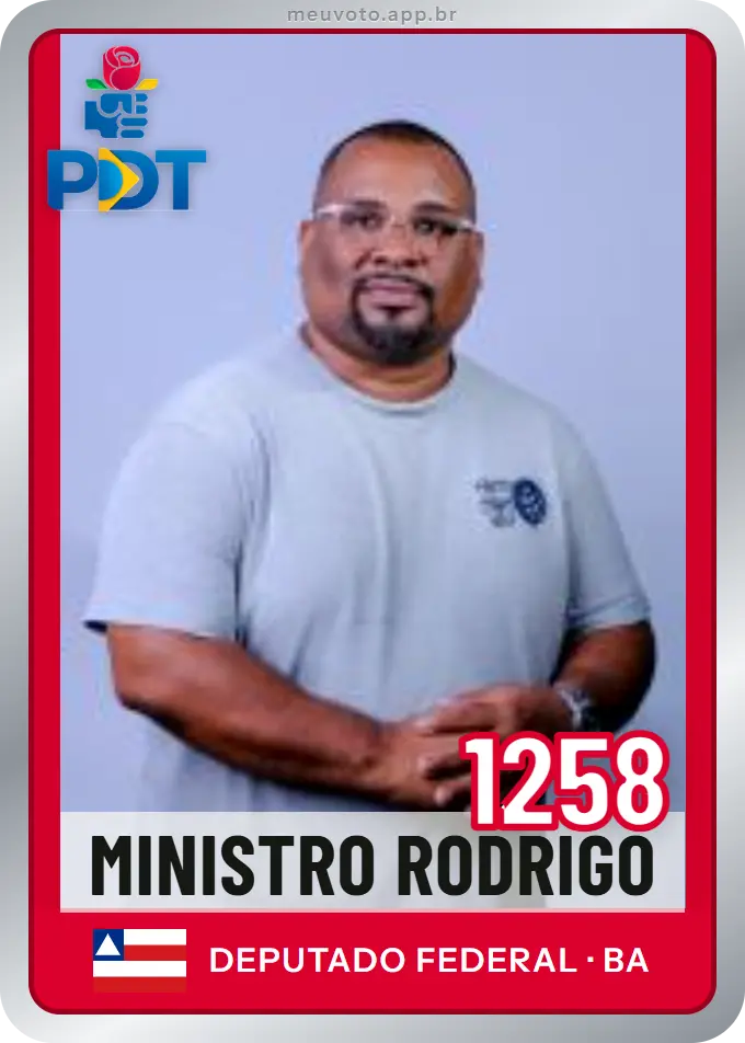 Carta de Ministro Rodrigo, número 1258, PDT