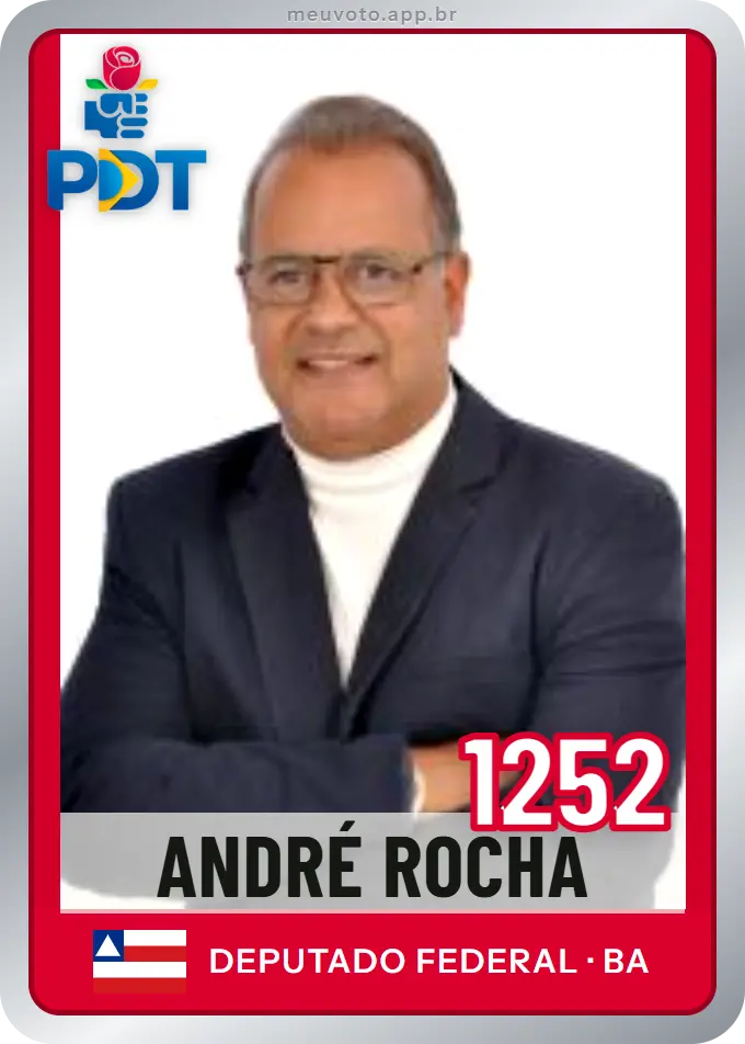 Carta de André Rocha, número 1252, PDT