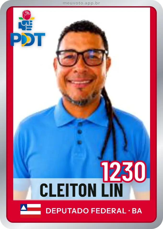 Carta de Cleiton Lin, número 1230, PDT