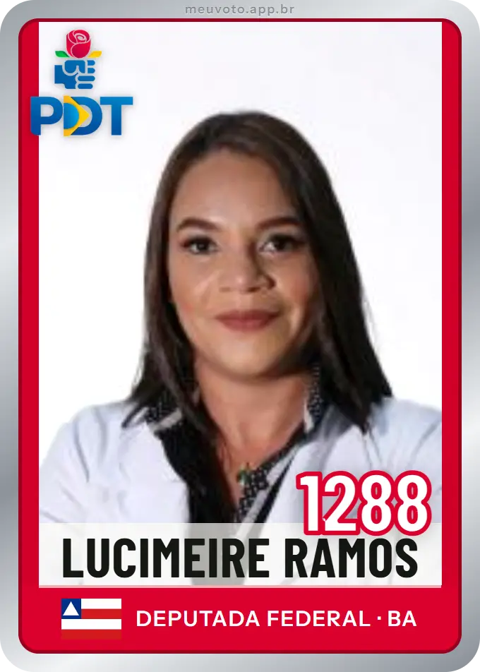 Carta de Lucimeire Ramos, número 1288, PDT