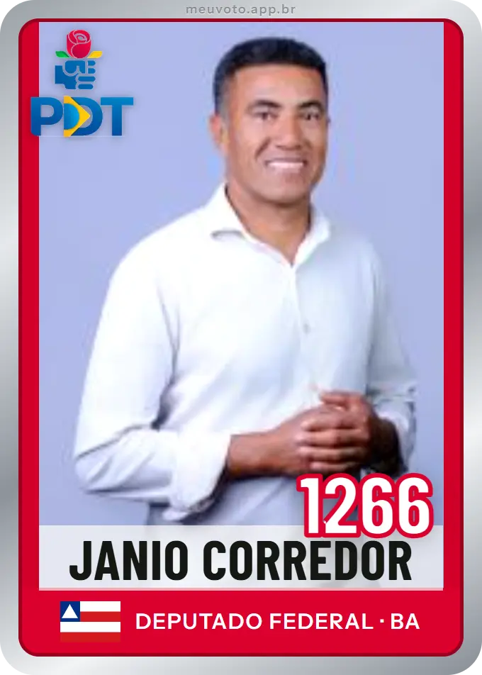 Carta de Janio Corredor, número 1266, PDT