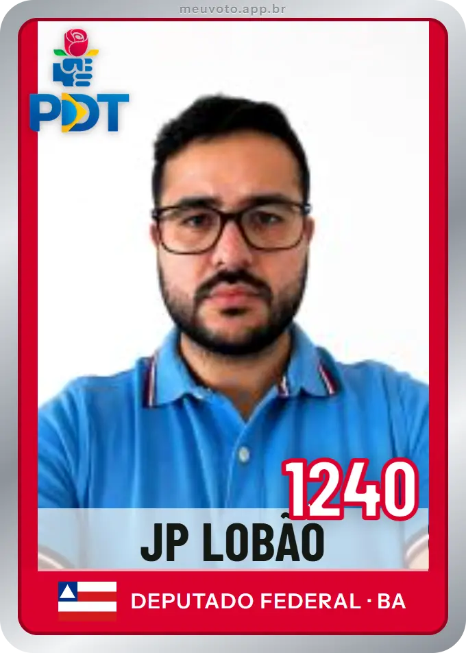 Carta de Jp Lobão, número 1240, PDT