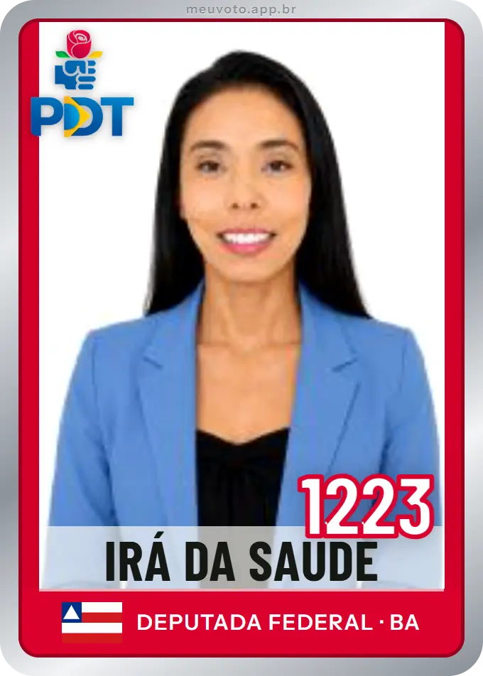 Carta de Irá da Saúde, número 1223, PDT
