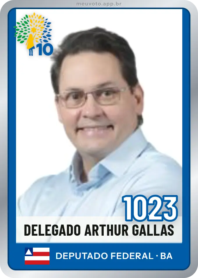 Carta de Delegado Arthur Gallas, número 1023, Republicanos