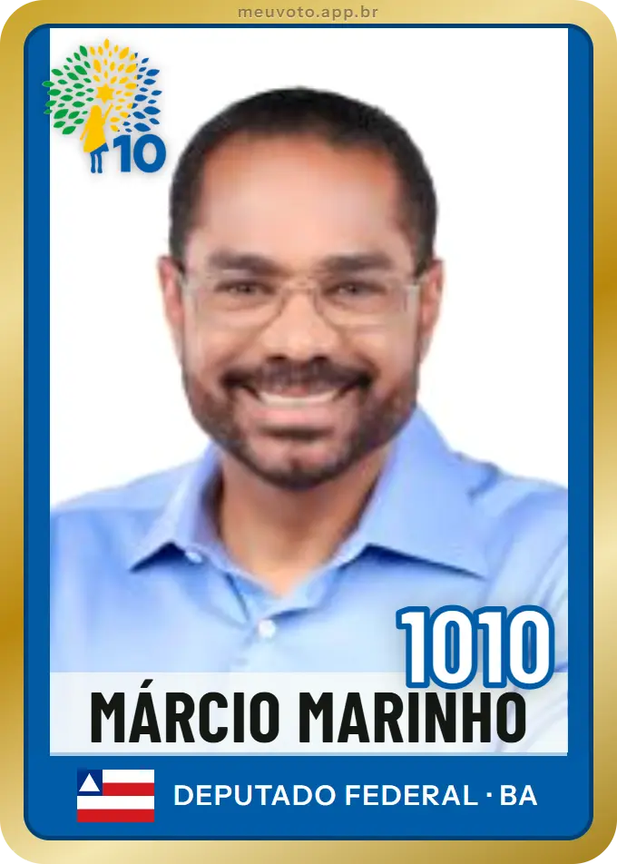Carta de Márcio Marinho, número 1010, Republicanos