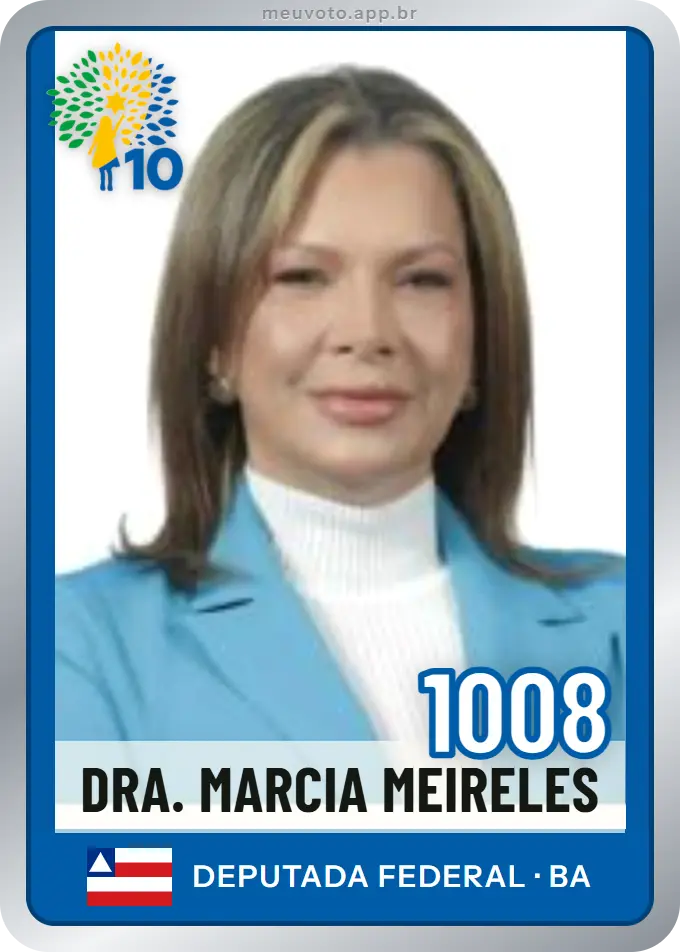 Carta de Dra. Marcia Meireles, número 1008, Republicanos