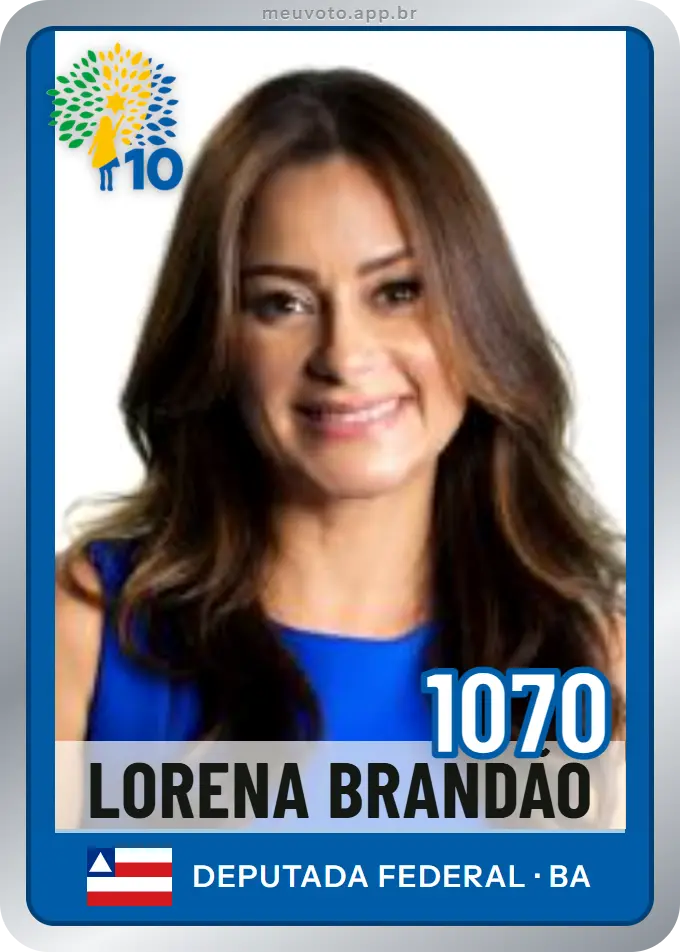 Carta de Lorena Brandão, número 1070, Republicanos