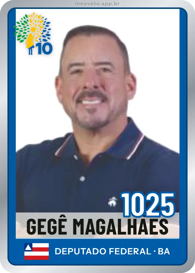 Carta de Gegê Magalhães, número 1025, Republicanos