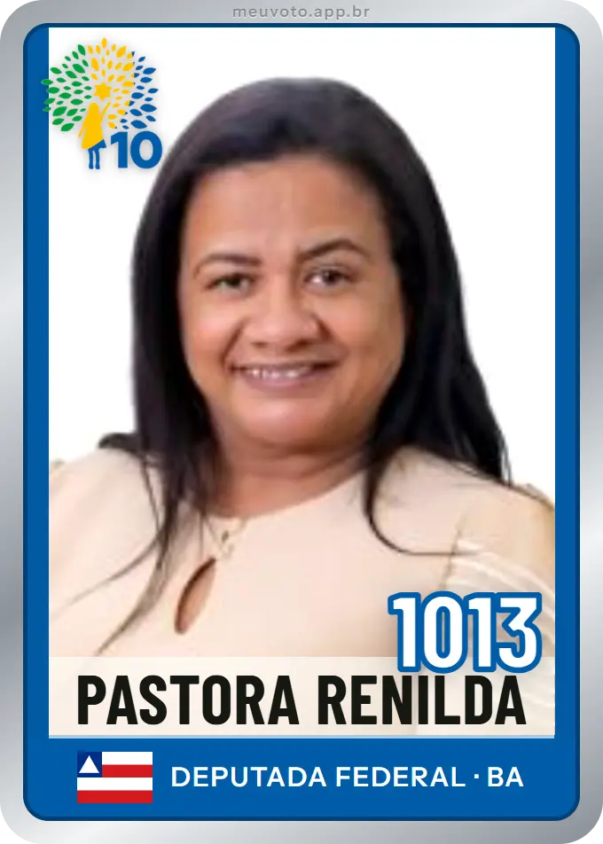 Carta de Pastora Renilda, número 1013, Republicanos