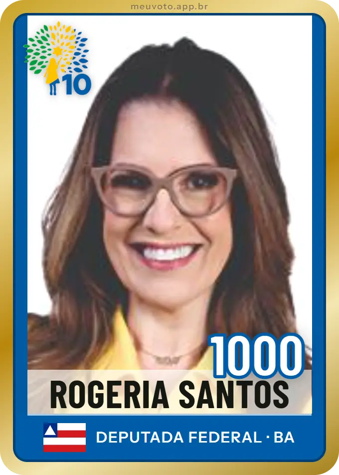 Carta de Rogeria Santos, número 1000, Republicanos