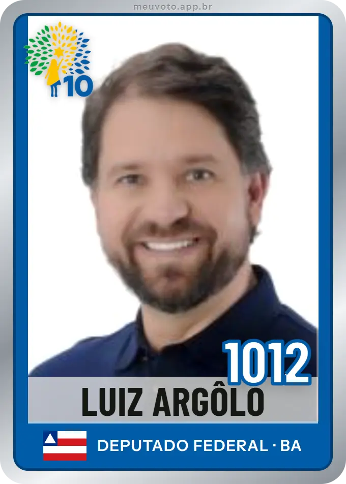 Carta de Luiz Argôlo, número 1012, Republicanos