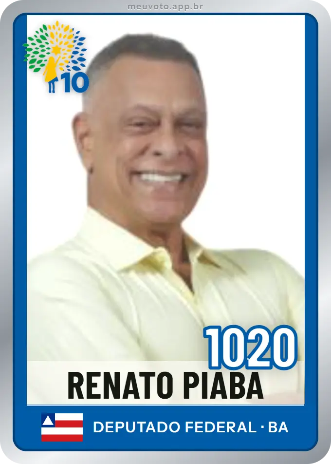 Carta de Renato Piaba, número 1020, Republicanos