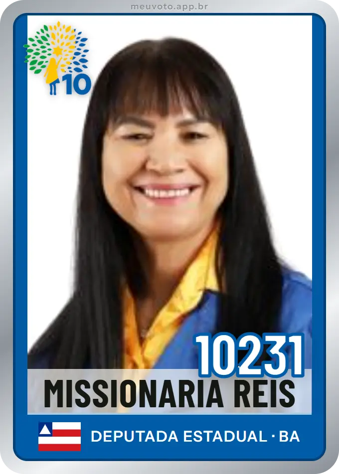 Carta de Missionaria Reis, número 10231, Republicanos