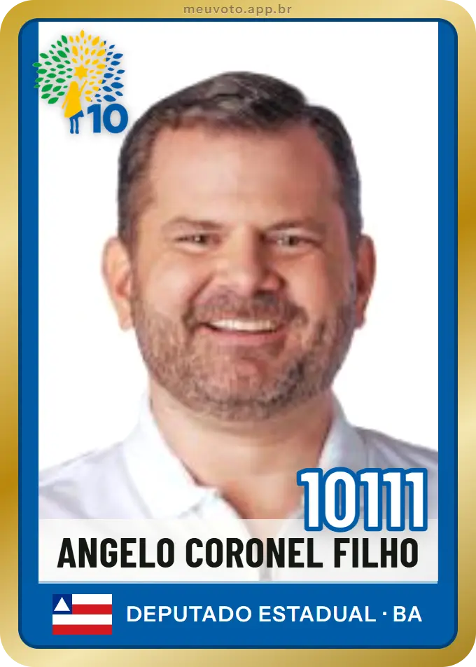 Carta de Angelo Coronel Filho, número 10111, Republicanos