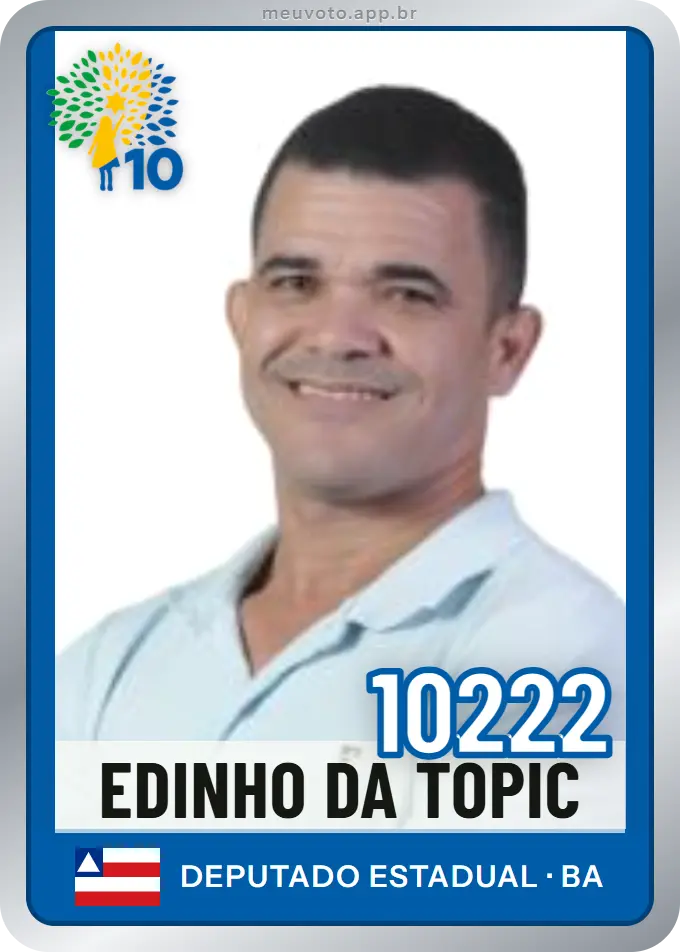 Carta de Edinho da Topic, número 10222, Republicanos