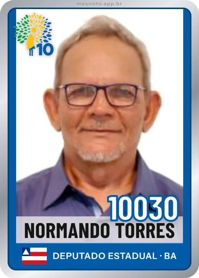 Carta de Normando Torres, número 10030, Republicanos