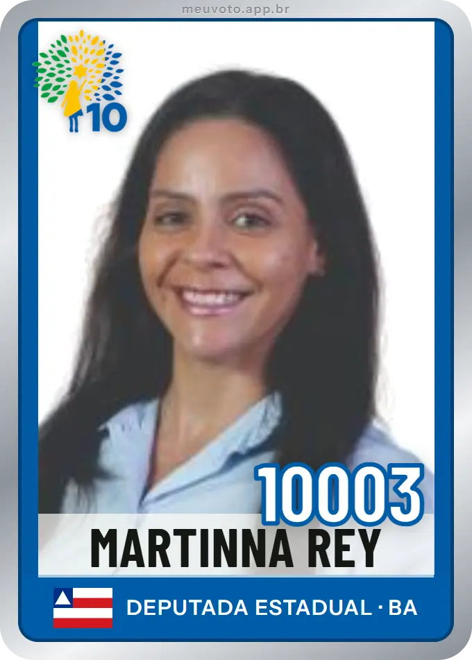 Carta de Martinna Rey, número 10003, Republicanos