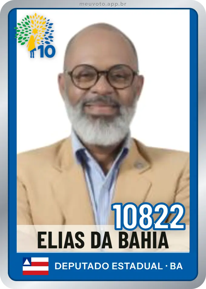 Carta de Elias da Bahia, número 10822, Republicanos