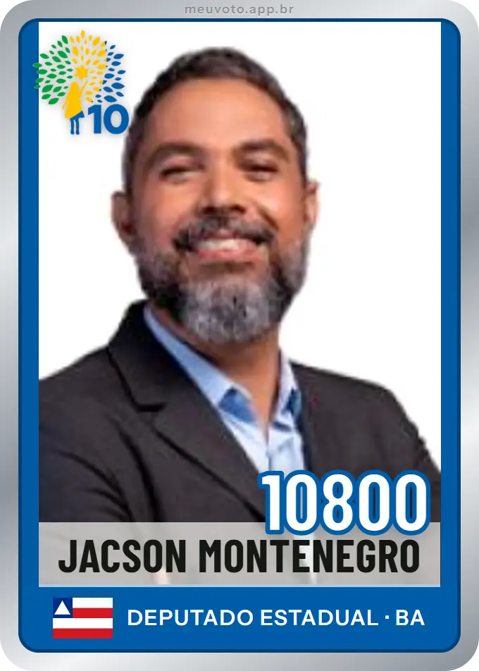 Carta de Jacson Montenegro, número 10800, Republicanos