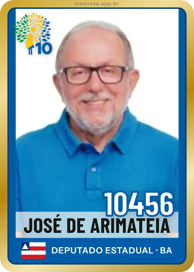 Carta de José de Arimateia, número 10456, Republicanos