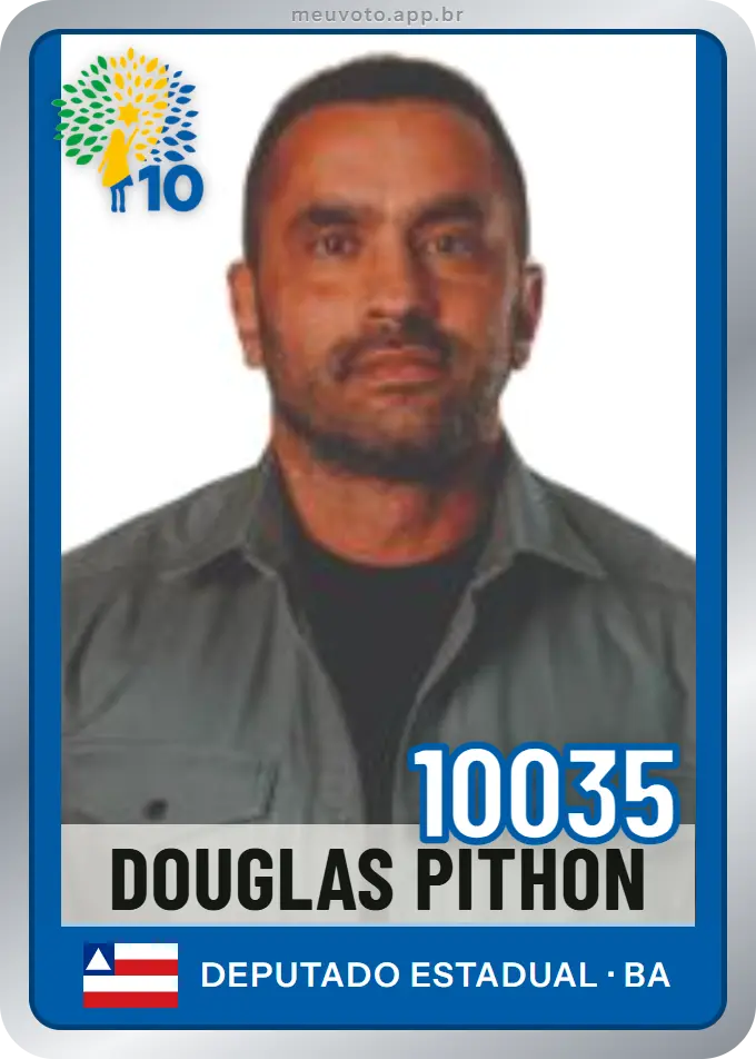 Carta de Douglas Pithon, número 10035, Republicanos