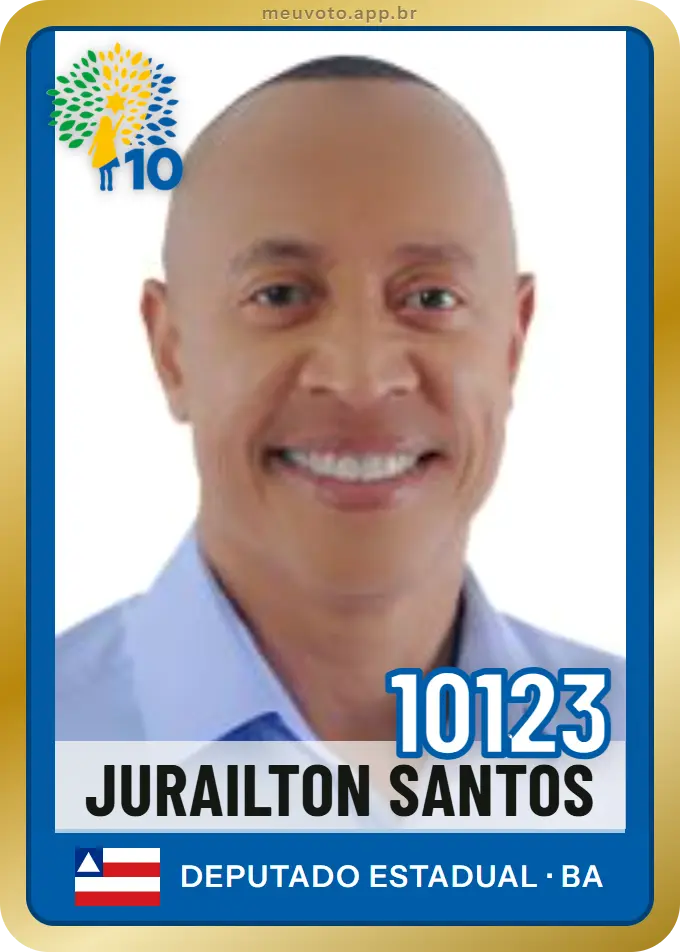 Carta de Jurailton Santos, número 10123, Republicanos