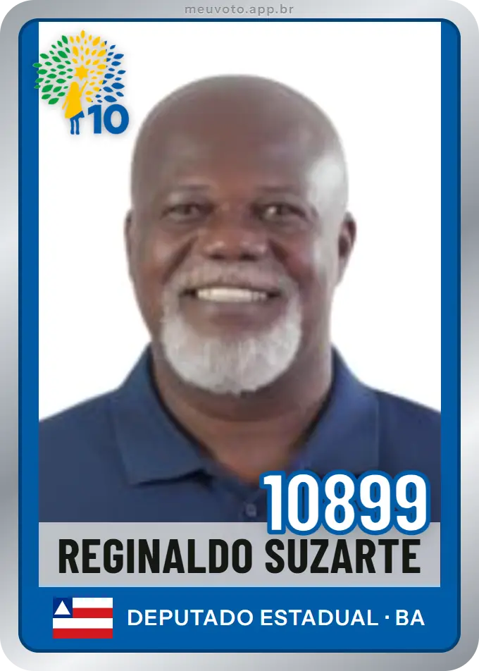 Carta de Reginaldo Suzarte, número 10899, Republicanos