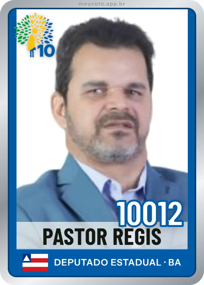 Carta de Pastor Regis, número 10012, Republicanos