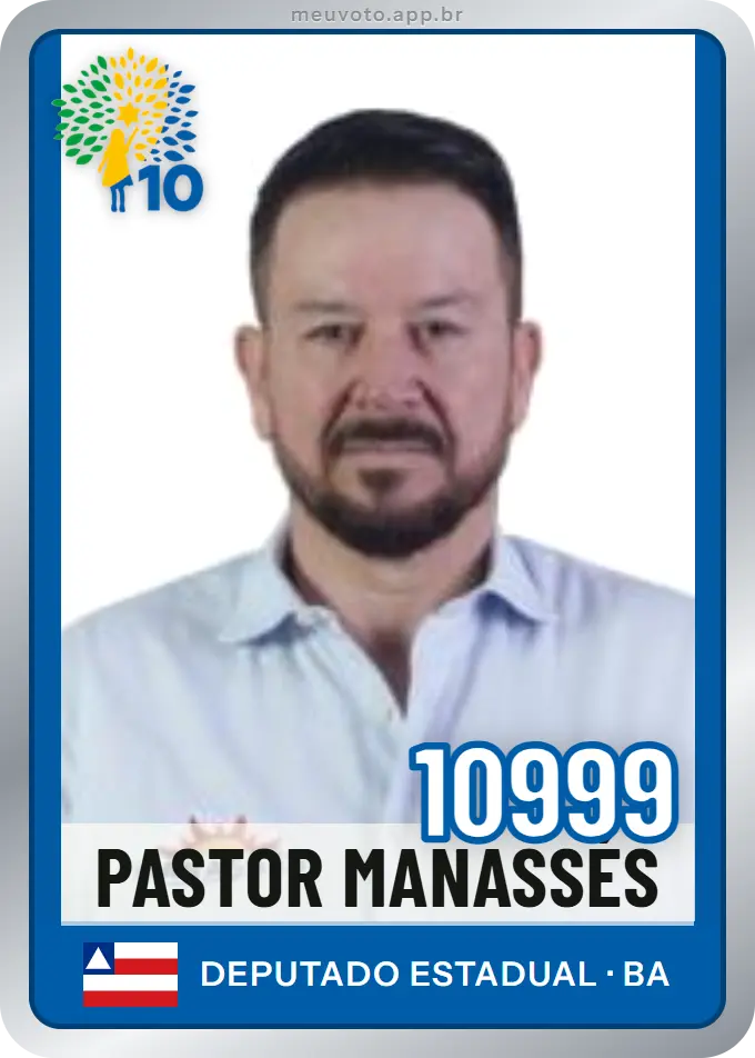 Carta de Pastor Manassés, número 10999, Republicanos