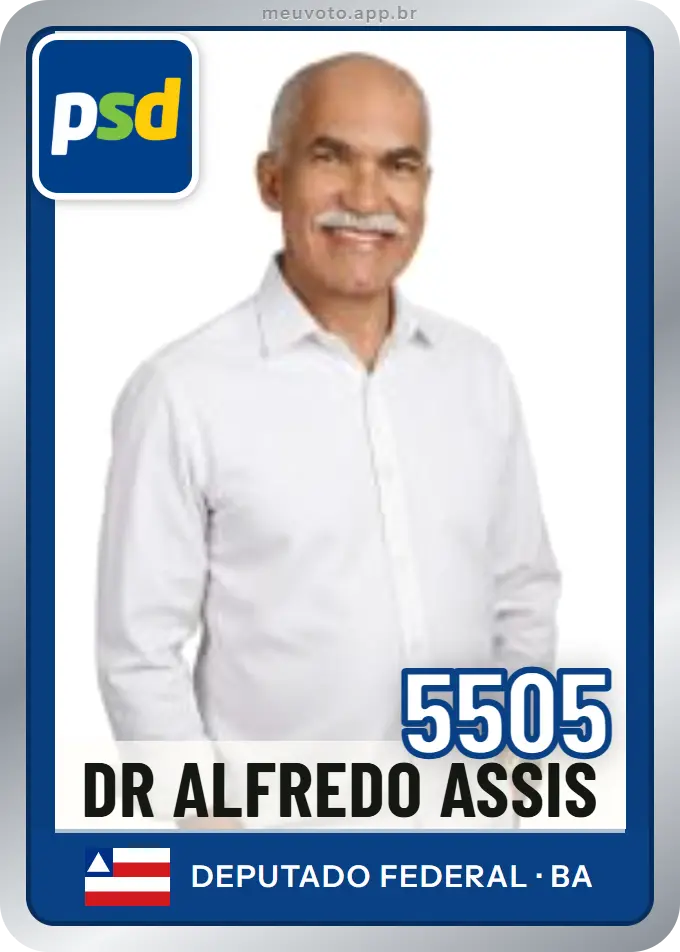 Carta de Dr Alfredo Assis, número 5505, PSD