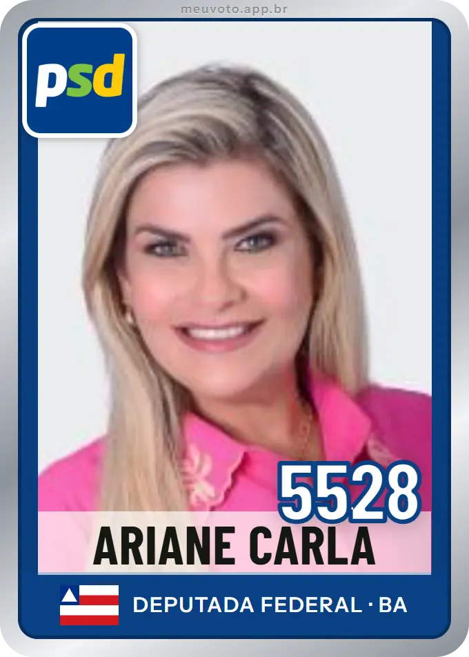 Carta de Ariane Carla, número 5528, PSD